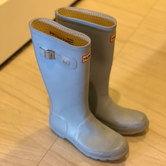 Hunter Other - Hunter Kids baby blue boots size 2m/3f